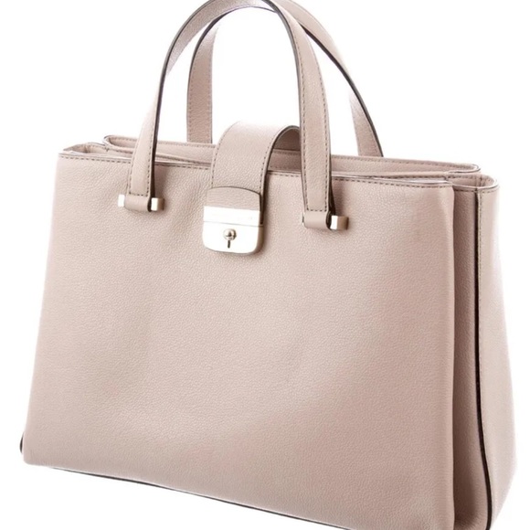 KATE SPADE NATACHA LOVETT STREET LEATHER TOTE CROSSBODY HANDBAG